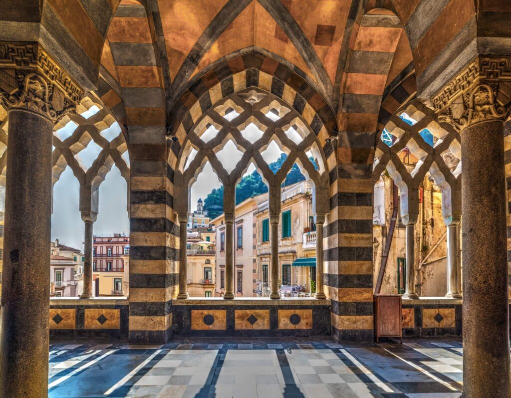 Duomo D'Amalfi - vista dall'interno