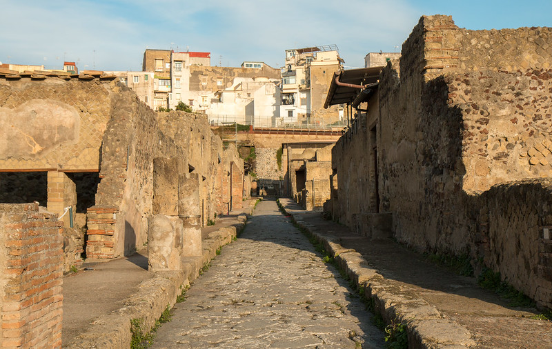 strada - escursioni a ercolano