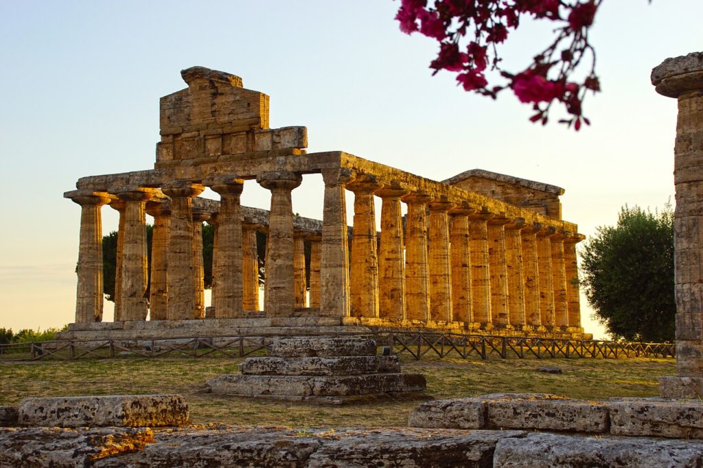 Parco archeologico di Paestum immagine più famosa